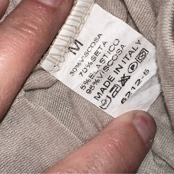 Sofia Made in Italy Snakeskin Python Animal Print Lined Pants Disco Retro Funky - Picture 5 of 9